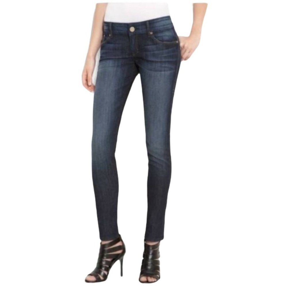 Women's Dark Blue Skinny Jeans